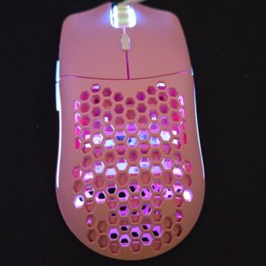 Glorious Model O Minus RGB Gaming Mouse - Pink Limited Edition