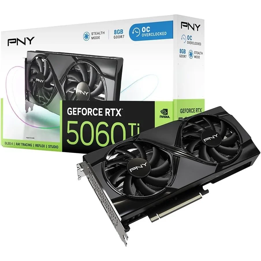 PNY NVIDIA GeForce RTX 5060 Ti 8GB OC Dual Fan Graphics Card price in Pakistan