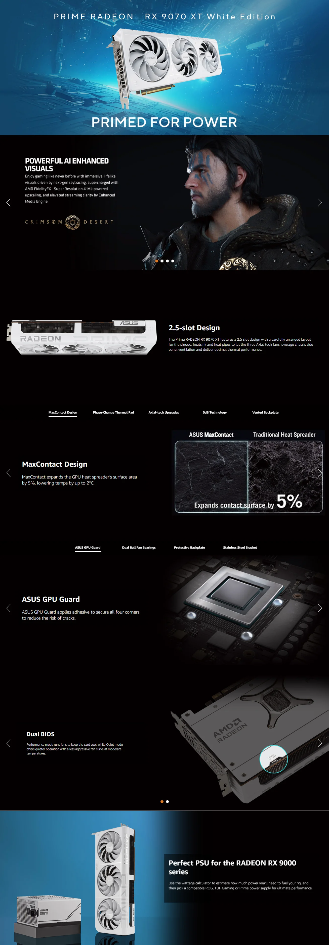 ASUS Prime Radeon™ RX 9070 XT
