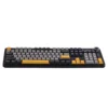 AULA F108 PRO Wireless Keyboard - Grey & Yellow B