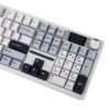 AULA F108 PRO Wireless Keyboard - White & Blue B