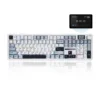 AULA F108 PRO Wireless Keyboard - White & Blue D