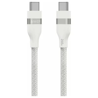 Anker USB-C to USB-C Cable 240W 3ft - White price in Pakistan