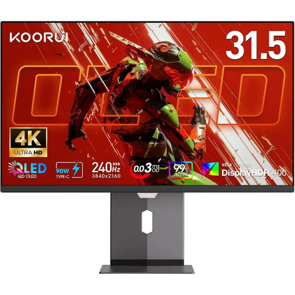 KOORUI S3241XO 32" 4K 240Hz QD-OLED Gaming Monitor, price in Pakistan